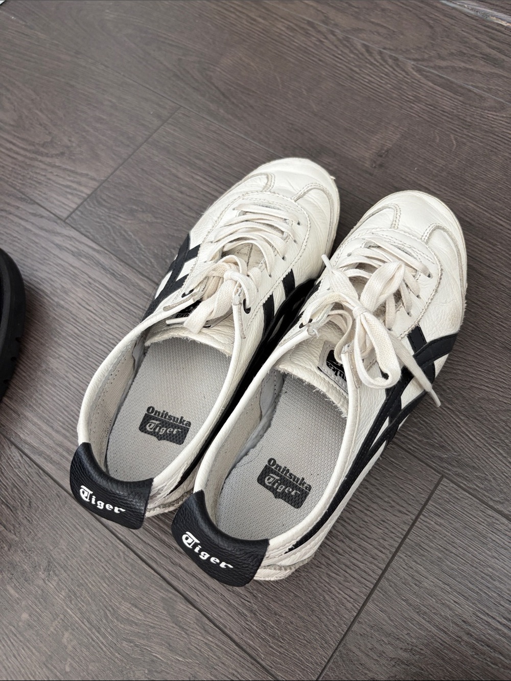 Onitsuka Tiger by Asics white and Black Women's Sneakers